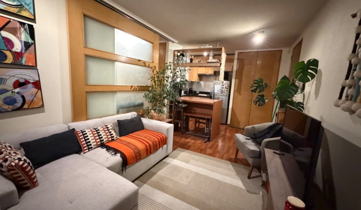 Departamento de 1 dormitorio en venta cerca de Metro Los Leones, Providencia — imagen 3