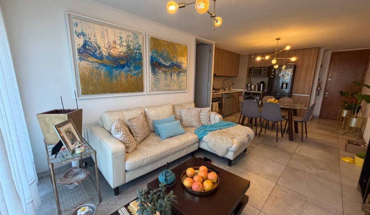 Departamento amoblado de 2 dormitorios en arriendo en Providencia — imagen 1