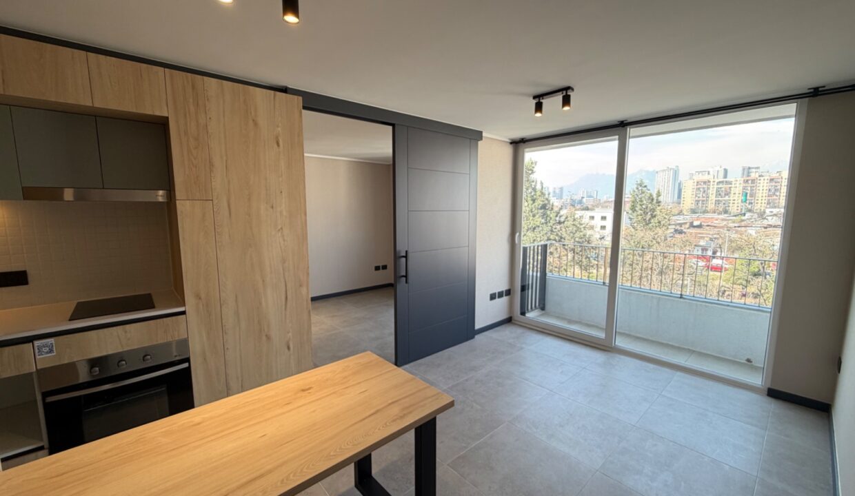 Departamento de 1 dormitorio en arriendo cerca de Parque Los Reyes, Santiago — imagen 1