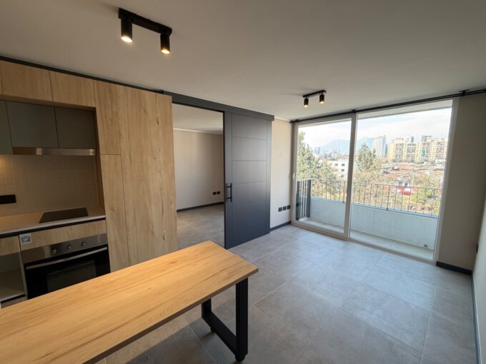 Departamento de 1 dormitorio en arriendo cerca de Parque Los Reyes, Santiago — imagen 1