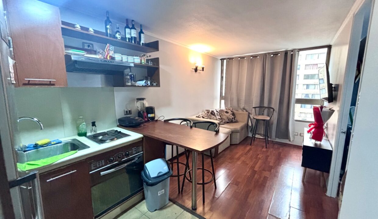 Departamento de 1 dormitorio en venta en calle Serrano, Santiago — imagen 1