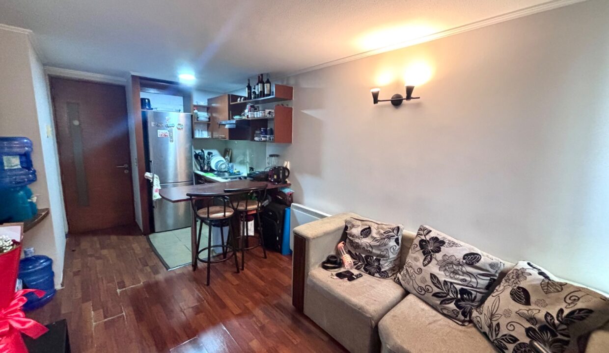 Departamento de 1 dormitorio en venta en calle Serrano, Santiago — imagen 2