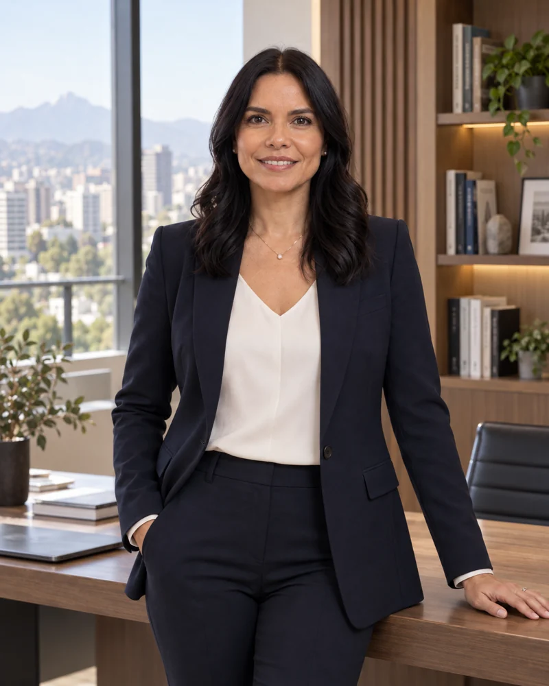 Alejandra Cano, corredora inmobiliaria con más de 8 años de experiencia en Santiago de Chile.